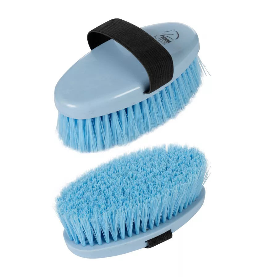 Skrzynka ze szczotkami dla dzieci błękit