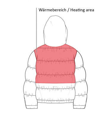 Kurtka jeździecka podgrzewana HKM Keep Warm L