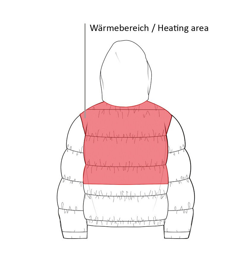 Kurtka jeździecka podgrzewana HKM Keep Warm L