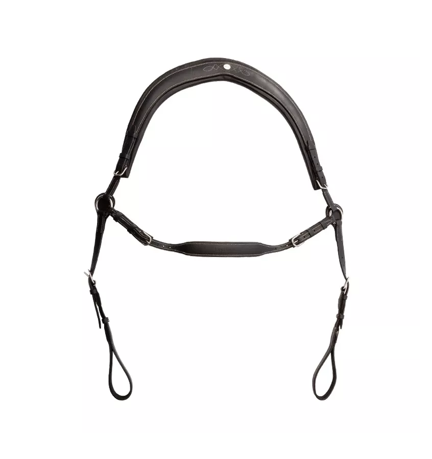 Napierśnik skórzany Jerome brąz