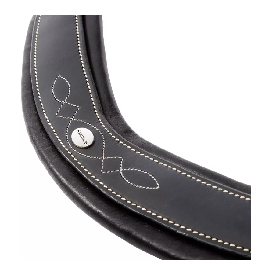 Napierśnik skórzany Jerome brąz