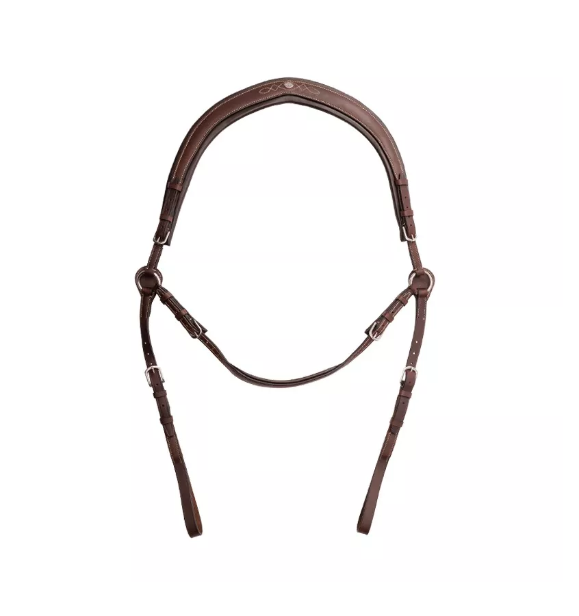 Napierśnik skórzany Jerome brąz