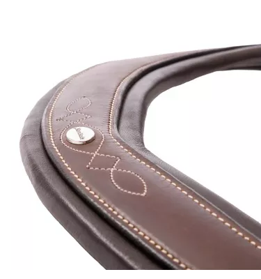 Napierśnik skórzany Jerome brąz