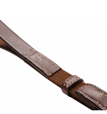 Napierśnik skórzany Jerome brąz