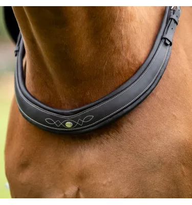 Napierśnik skórzany Jerome brąz