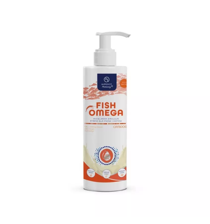 Hippovet Pharmacy Omega Fish dla psów i kotów