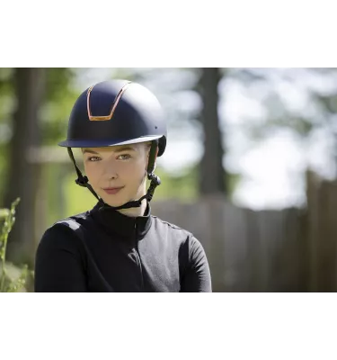 Kask Lady Shield brąz/róż L 58-60