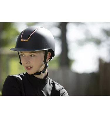 Kask Lady Shield brąz/róż L 58-60