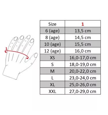 Rękawiczki jeździeckie Softshell L