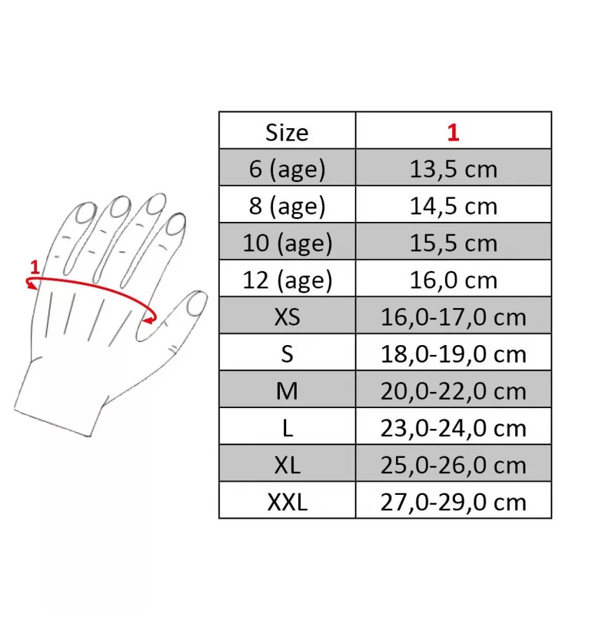 Rękawiczki jeździeckie Softshell L