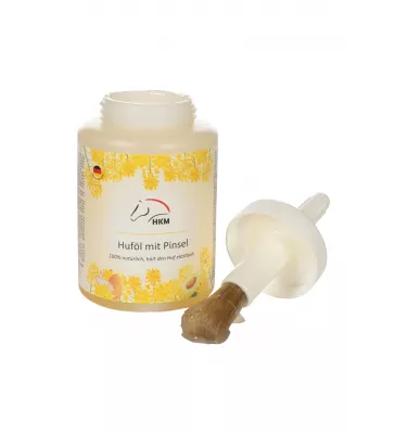 Olej do kopyt z pędzelkiem naturalny 450ml