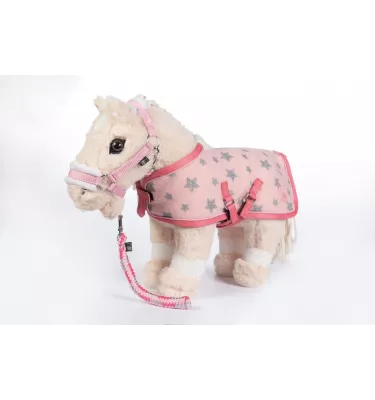 Kantar i derka dla kucyka Cuddle Pony niebieski