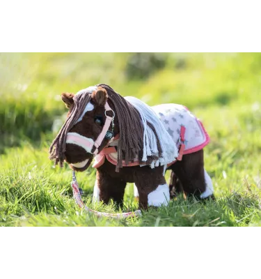 Kantar i derka dla kucyka Cuddle Pony niebieski