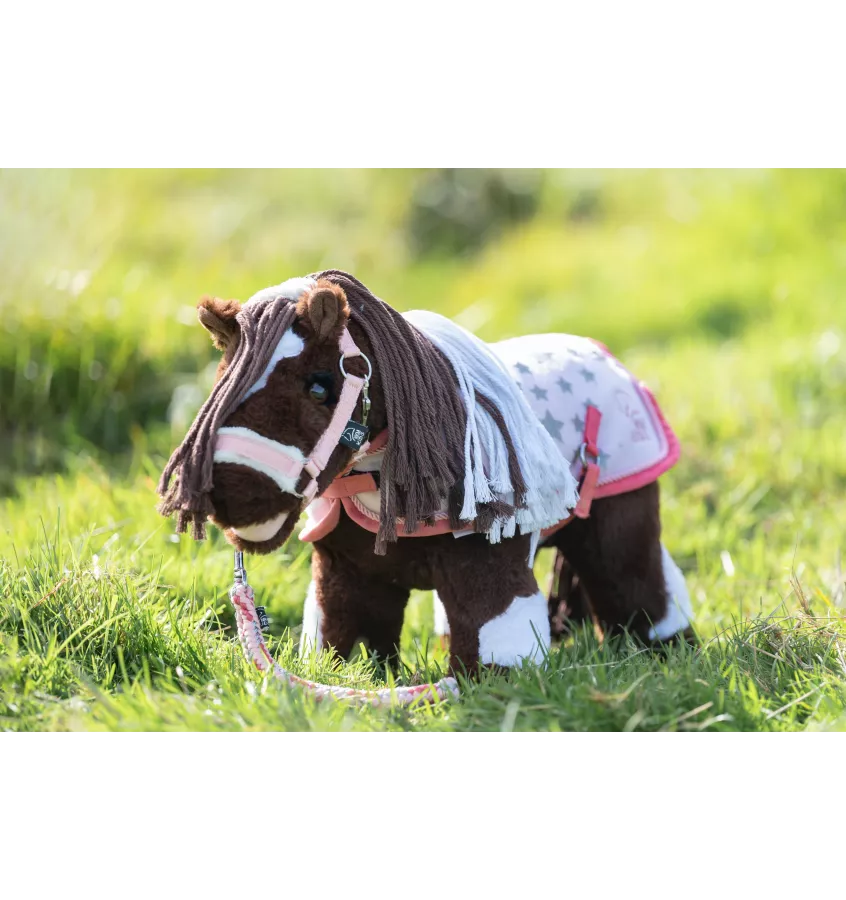 Kantar i derka dla kucyka Cuddle Pony niebieski