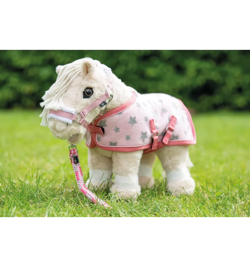 Kantar i derka dla kucyka Cuddle Pony niebieski