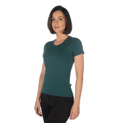 Koszulka jeździecka Livigno Horse Head bordo L