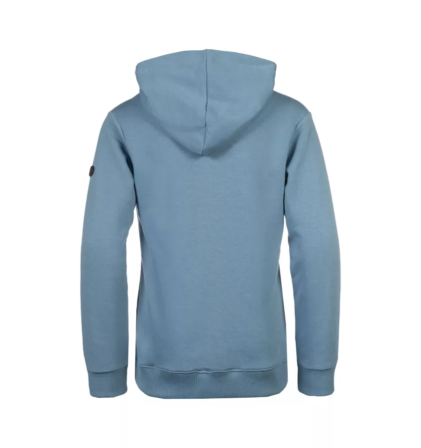 Bluza jeździecka z kapturem Diana niebieski 110/116