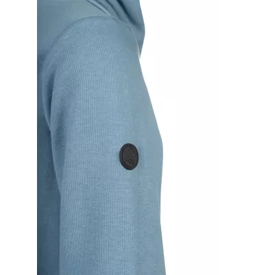 Bluza jeździecka z kapturem Diana niebieski 110/116