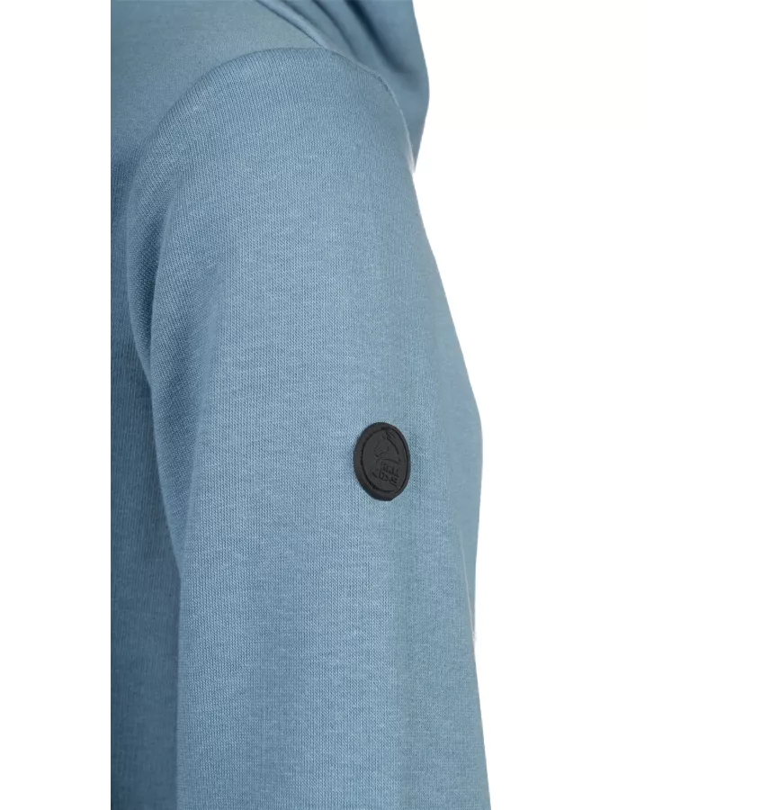 Bluza jeździecka z kapturem Diana niebieski 110/116