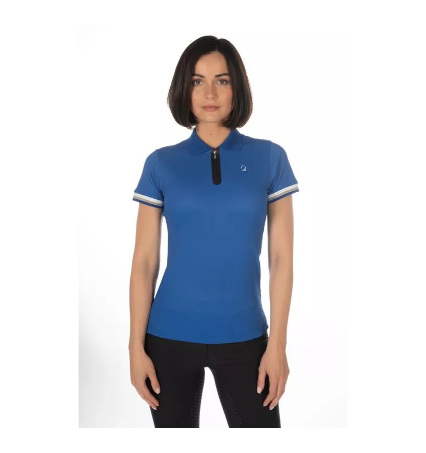 Koszulka jeździecka polo Amalfi dziecięca