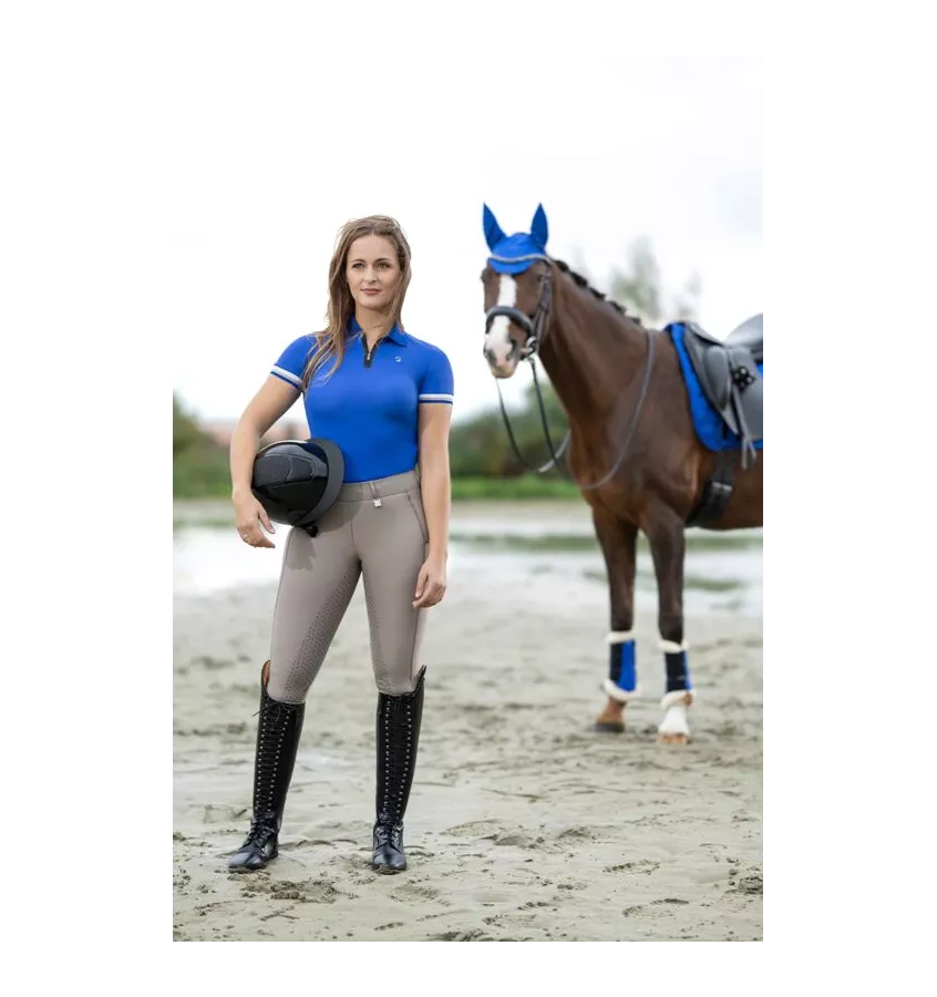 Koszulka jeździecka polo Amalfi dziecięca