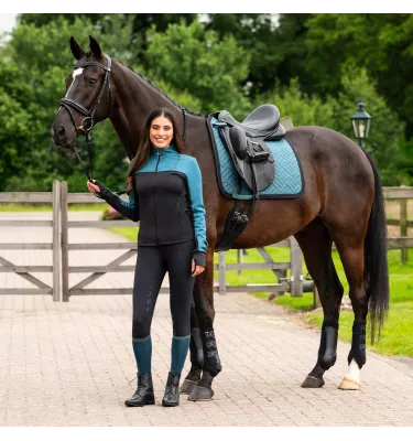 Bryczesy jeździeckie z wysokim stanem Micah