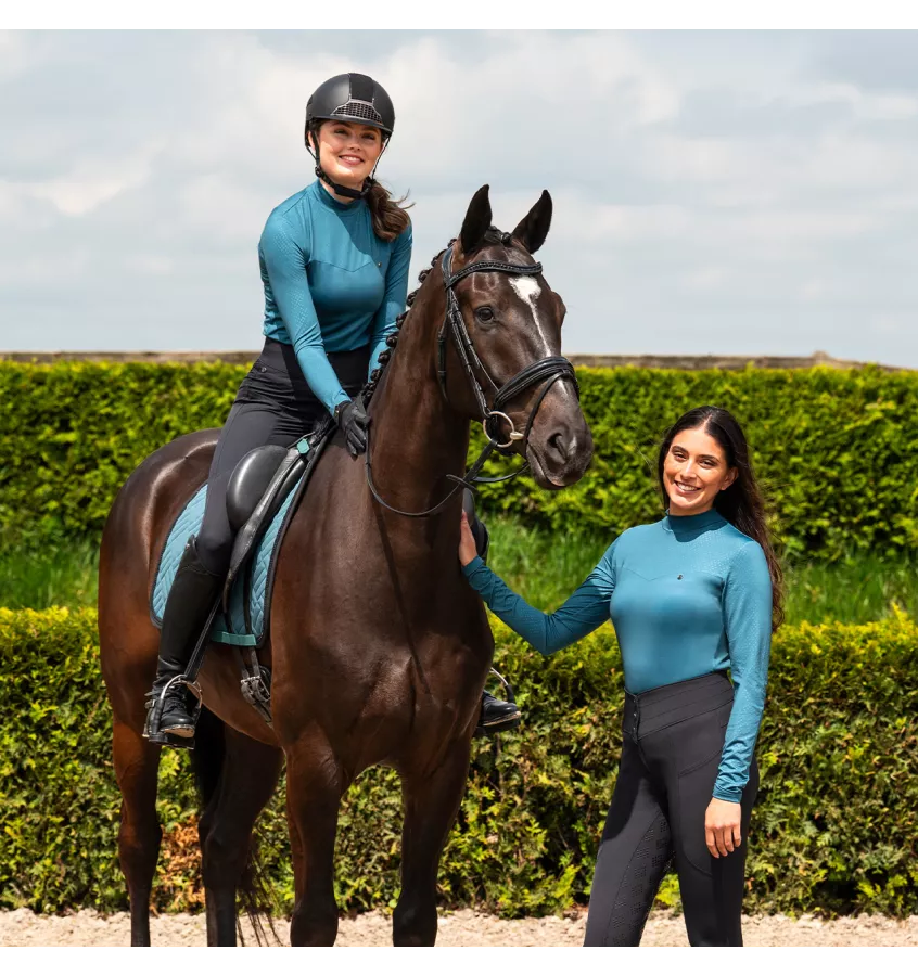 Bryczesy jeździeckie z wysokim stanem Micah