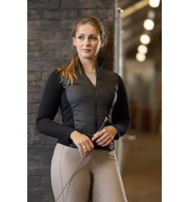 Pikowana kurtka jeździecka Amalfi beż L