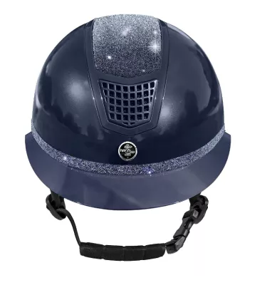 Kask jeździecki FP Eclipse Shiny granat