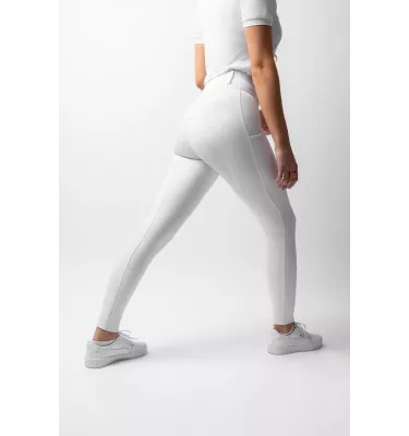 Bryczesy konkursowe Horze Mira białe 34