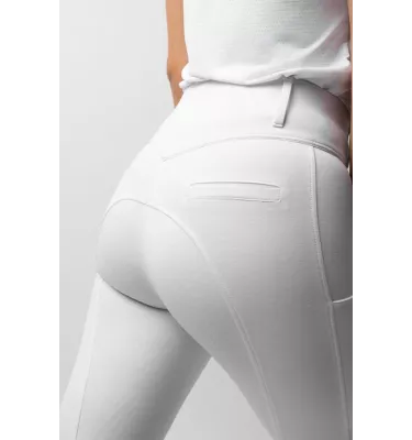 Bryczesy konkursowe Horze Mira białe 34