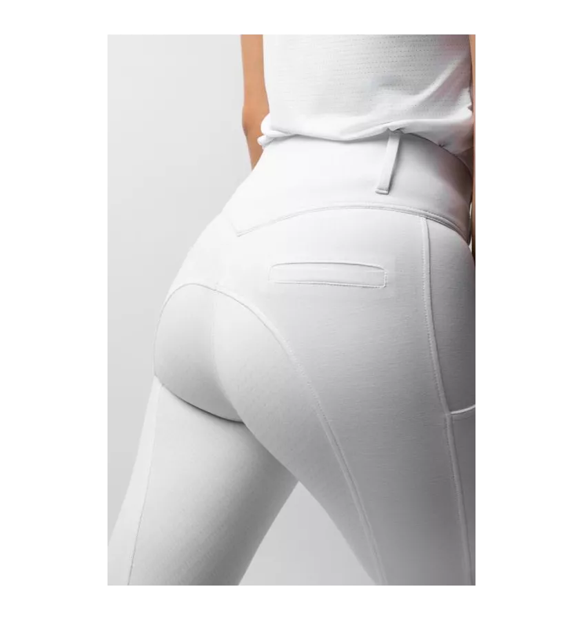 Bryczesy konkursowe Horze Mira białe 34