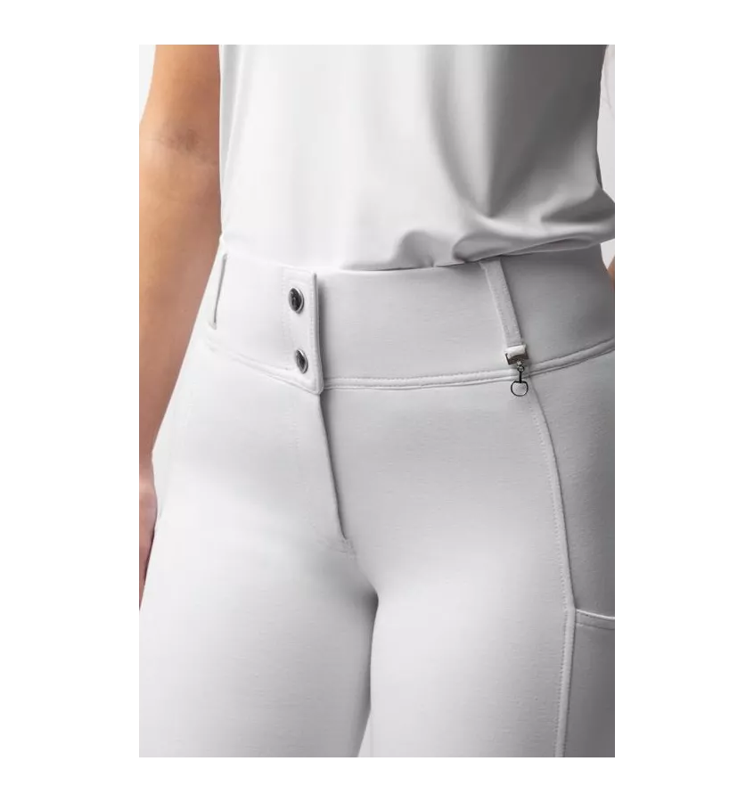 Bryczesy konkursowe Horze Mira białe 34