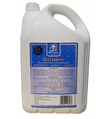 MT Farma olej Lniany 5 L