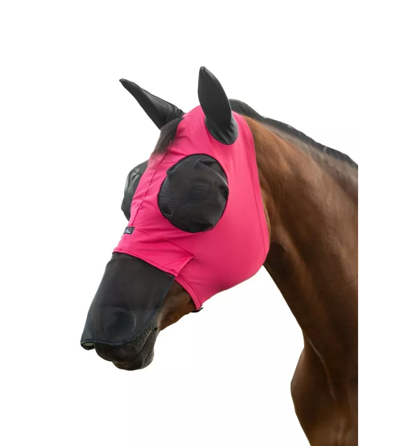 Maska przeciw owadom Elastic z ochroną na nos CZARNY L