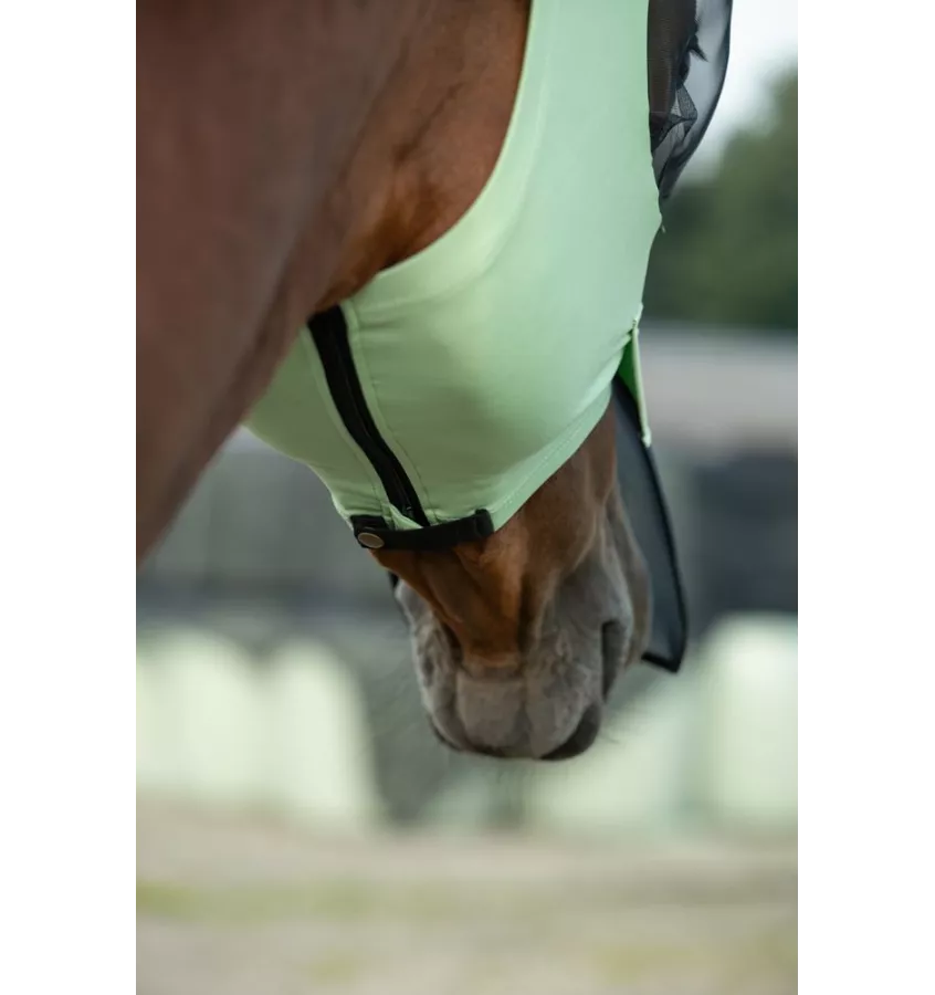 Maska przeciw owadom Elastic z ochroną na nos CZARNY L