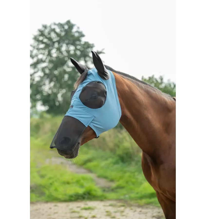 Maska przeciw owadom Elastic z ochroną na nos CZARNY L