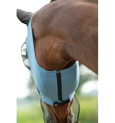 Maska przeciw owadom Elastic z ochroną na nos CZARNY L