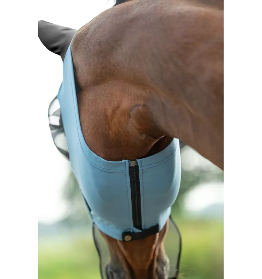 Maska przeciw owadom Elastic z ochroną na nos CZARNY L