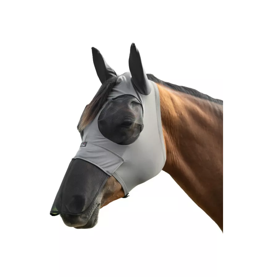 Maska przeciw owadom Elastic z ochroną na nos CZARNY L