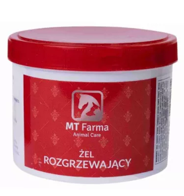 Żel rozgrzewający dla koni MT Farma 500ml