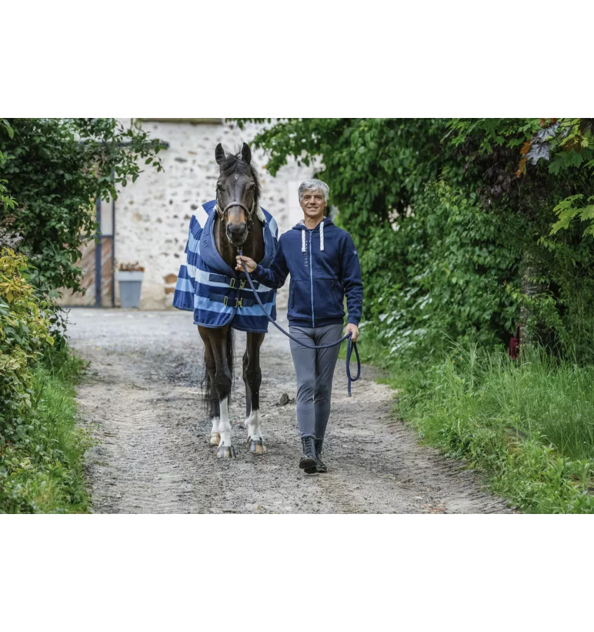 Bluza jeździecka z kapturem męska Herve Equitheme L