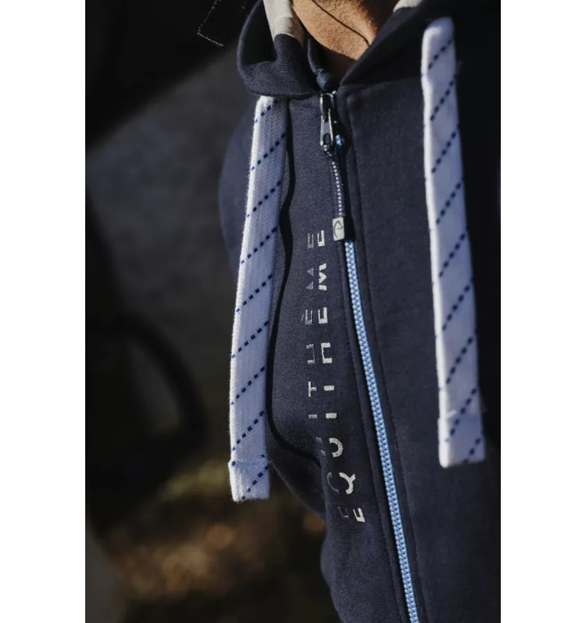Bluza jeździecka z kapturem męska Herve Equitheme L