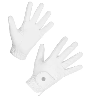 Rękawiczki jeździeckie Antana biały L