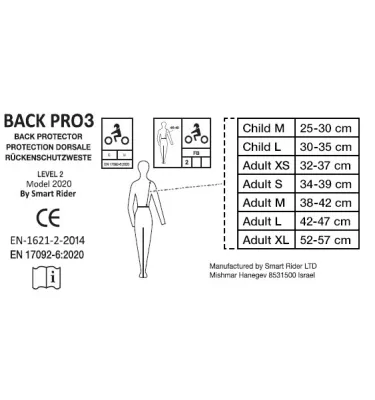 Kamizelka ochronna jeździecka Equitheme Cox dziecięca L