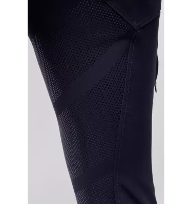 Bryczesy jeździeckie męskie Ethan z pełnym lejem granat 50