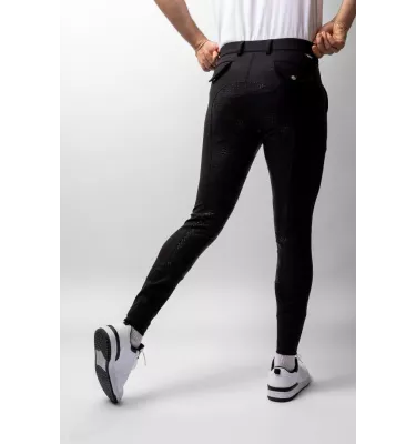 Bryczesy Grand Prix męskie czarne 46