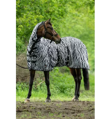 Derka siatkowa z kapturem Zebra 95