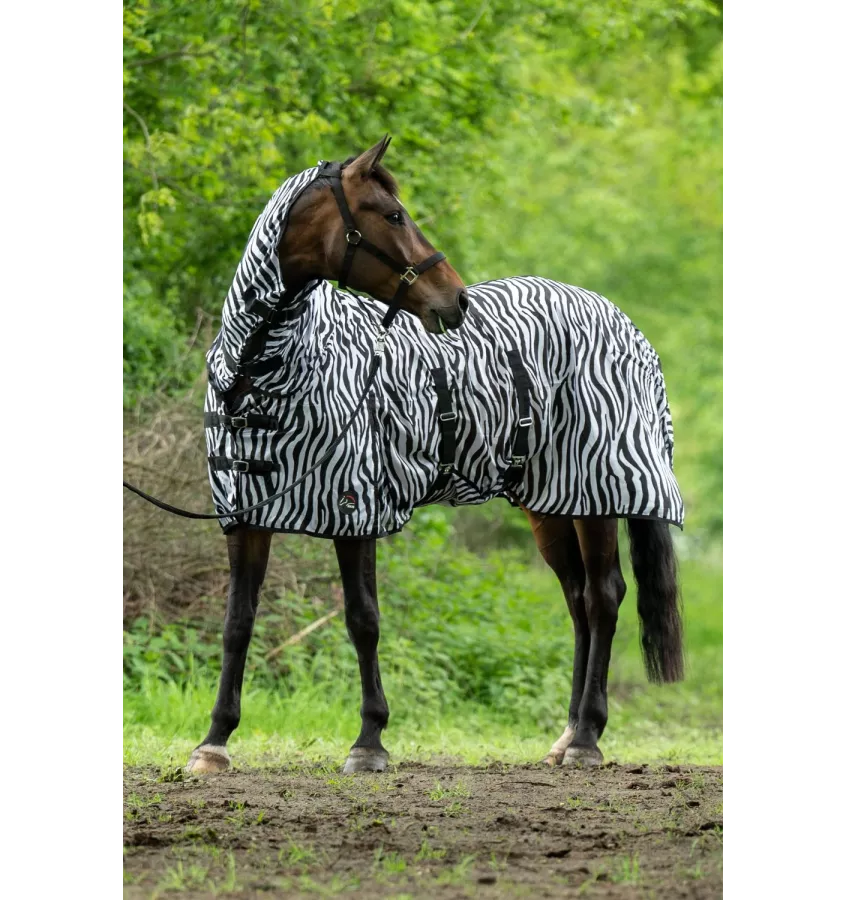 Derka siatkowa z kapturem Zebra 95