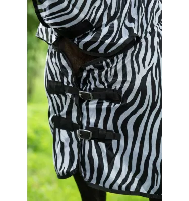 Derka siatkowa z kapturem Zebra 95